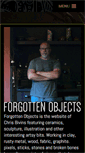 Mobile Screenshot of forgottenobjects.com